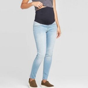 Isabel Maternity by Ingrid & Isabel Secret Fit Belly Crossover Panel Jeggings